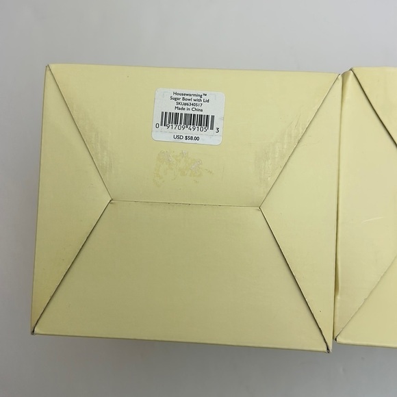 Lenox House Warming Collection Sugar Bowl With Lid and Creamer Set Ivory… - Picture 12 of 15